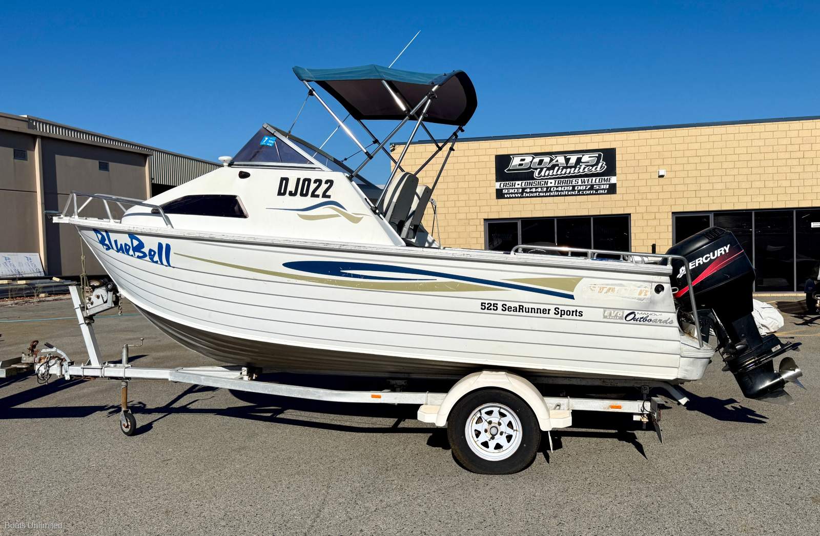 2005 STACER 525 MY05 SEA MASTER RUNABOUT