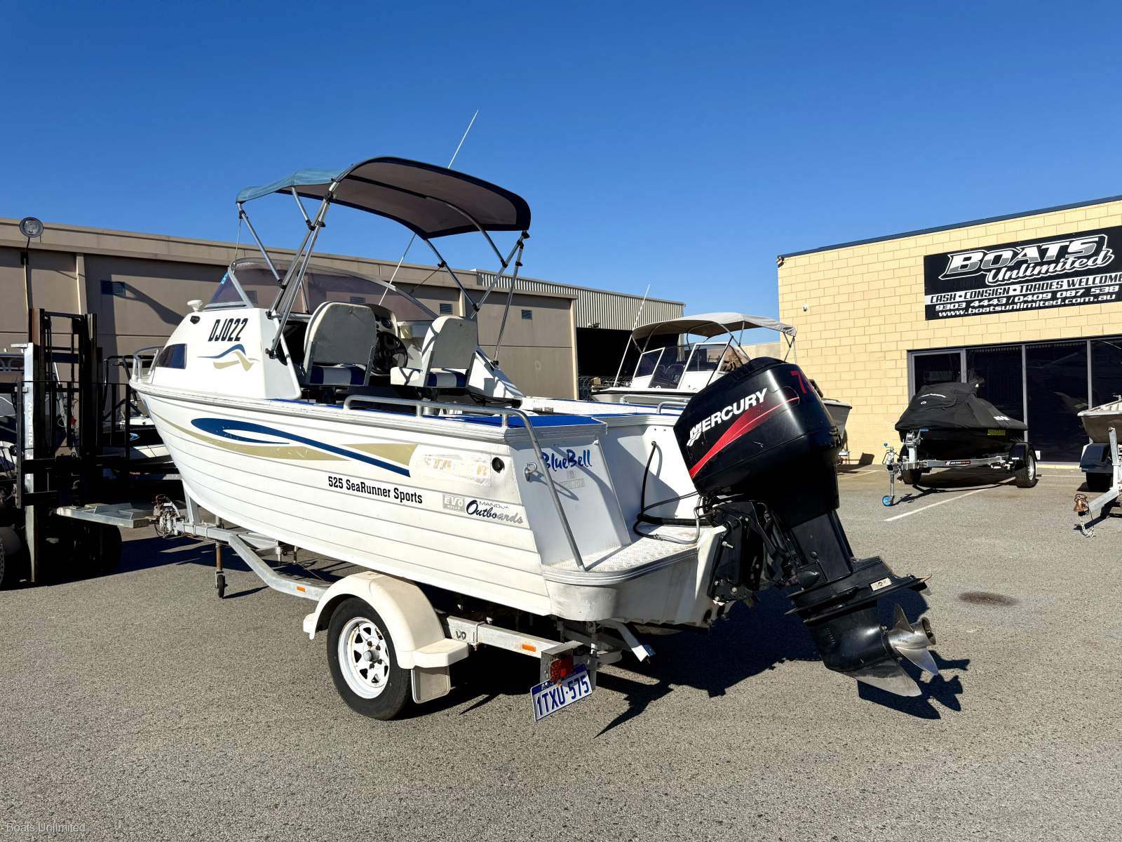 2005 STACER 525 MY05 SEA MASTER RUNABOUT