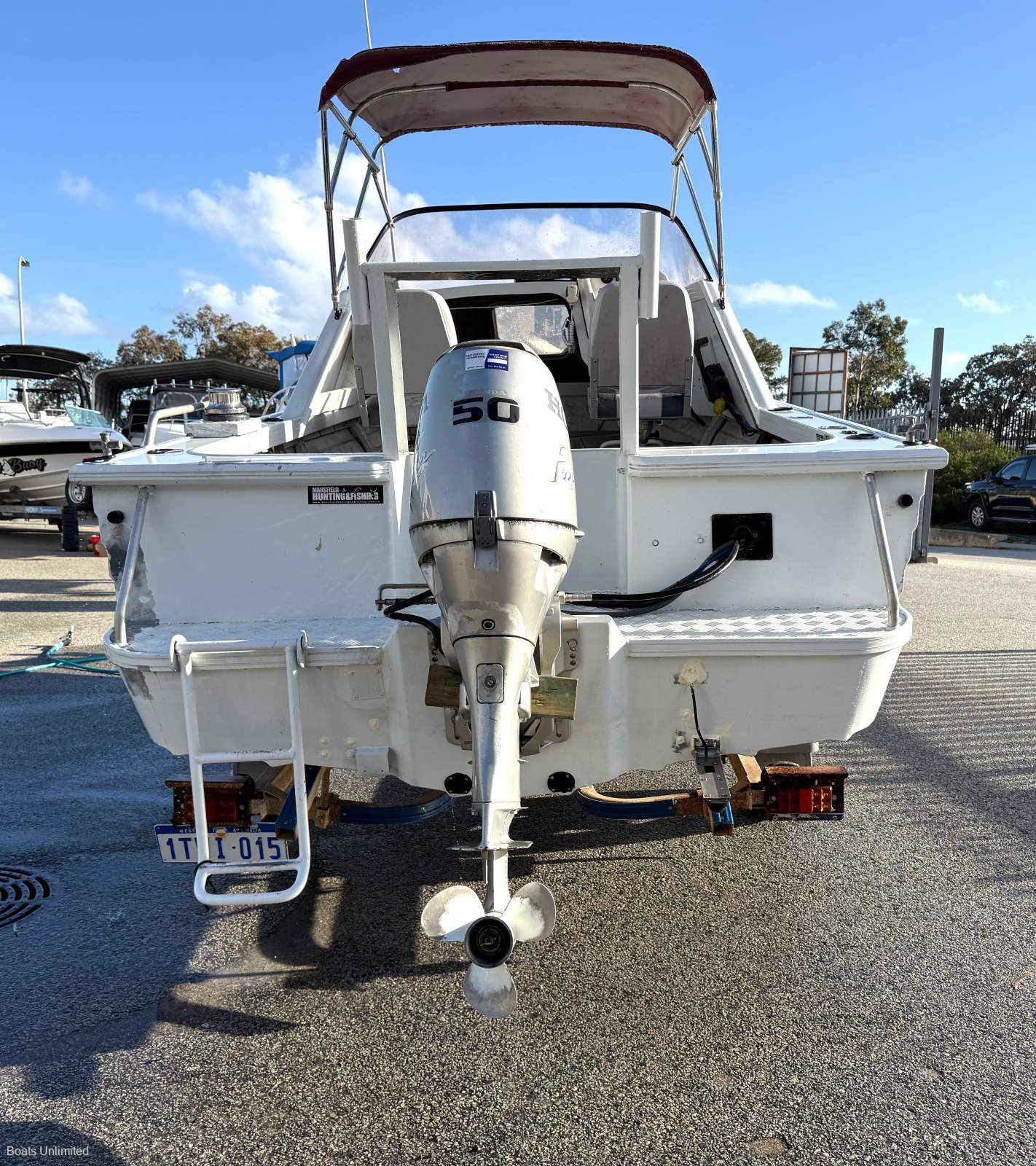 1998 QUINTREX 500 FREEDOM SPORT RUNABOUT