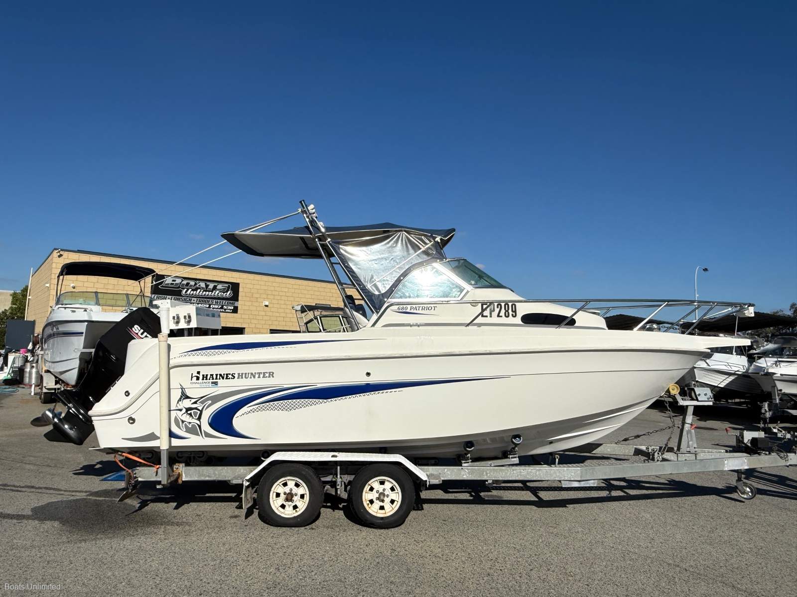 2004 HAINES HUNTER 680 PATRIOT WALKAROUND