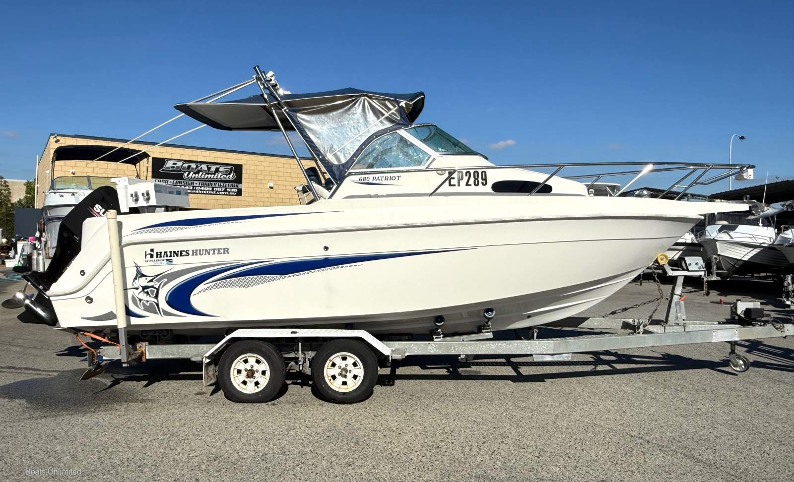 2004 HAINES HUNTER 680 PATRIOT WALKAROUND