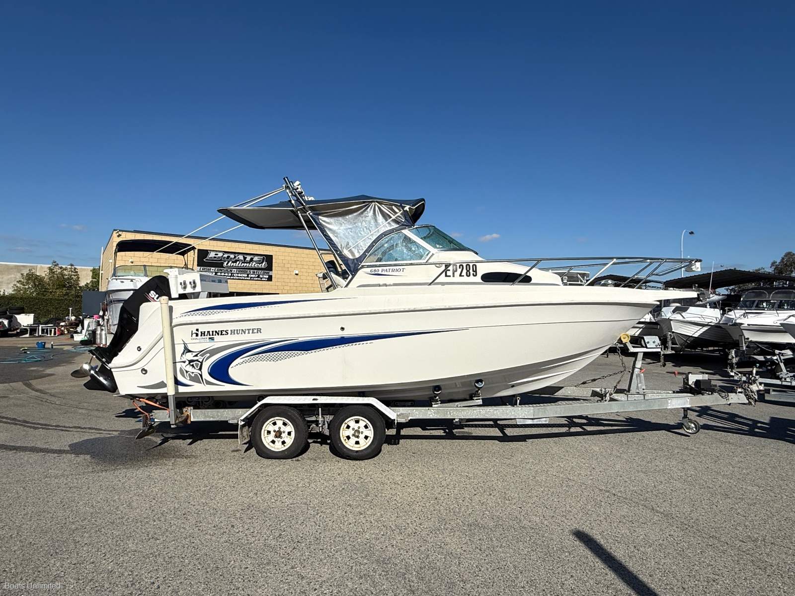 2004 HAINES HUNTER 680 PATRIOT WALKAROUND