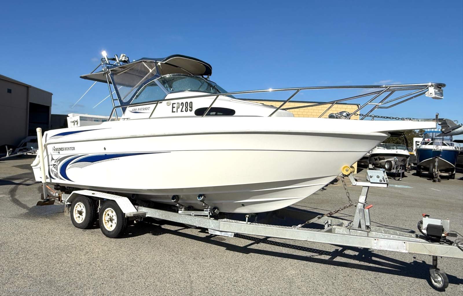 2004 HAINES HUNTER 680 PATRIOT WALKAROUND