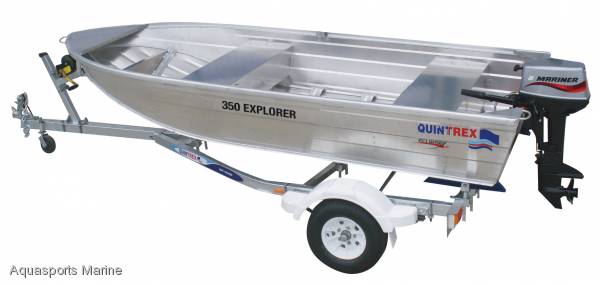2018 QUINTREX 350 MY09 EXPLORER DINGHY