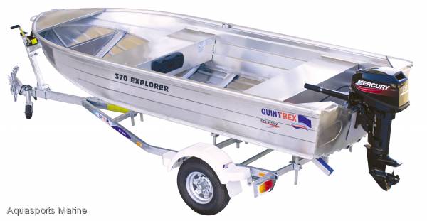 2018 QUINTREX 370E MY09 EXPLORER DINGHY