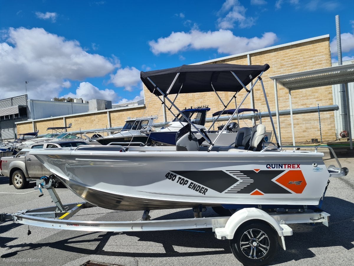 2023 QUINTREX 450 TOP ENDER FISHER RUNABOUT