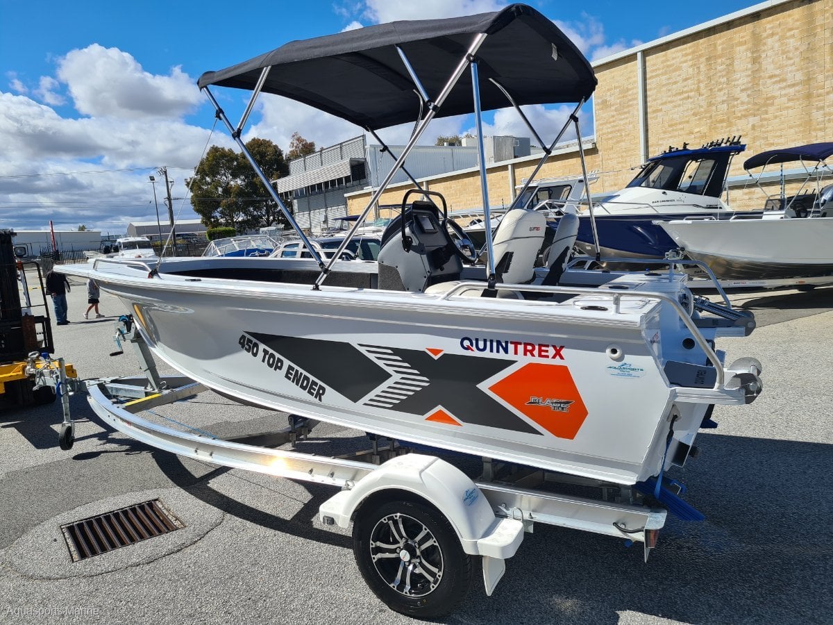 2023 QUINTREX 450 TOP ENDER FISHER RUNABOUT