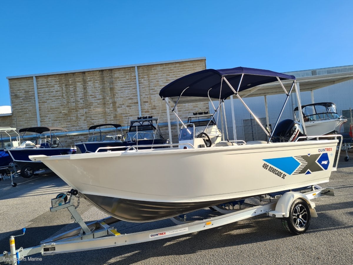 2023 QUINTREX 490 RENEGADE SC SIDE CONSOLE