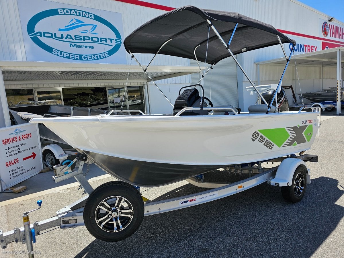 2023 QUINTREX 450 TOP ENDER FISHER RUNABOUT