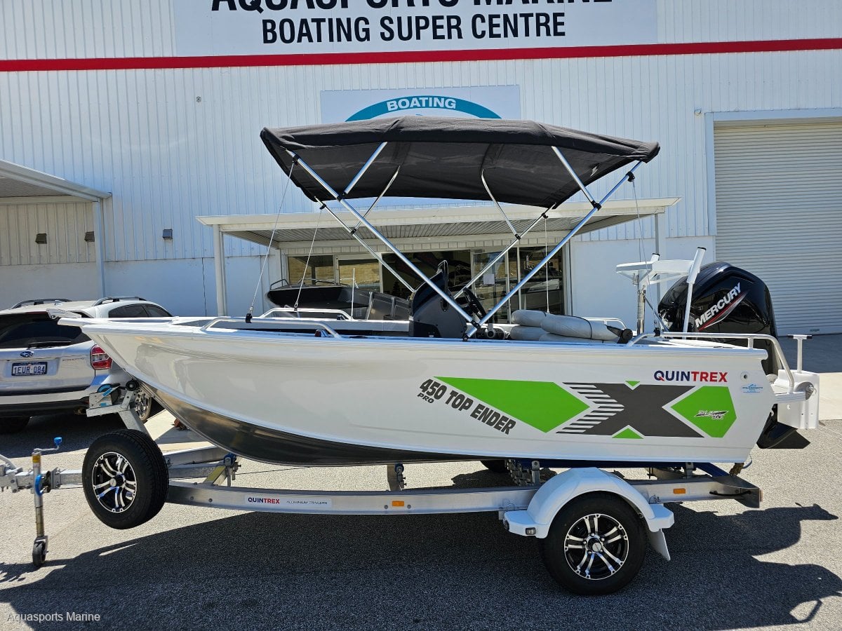 2023 QUINTREX 450 TOP ENDER FISHER RUNABOUT