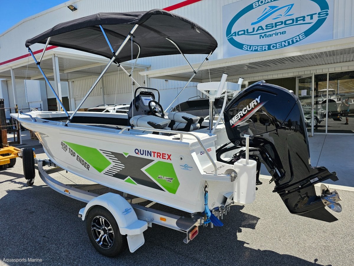 2023 QUINTREX 450 TOP ENDER FISHER RUNABOUT