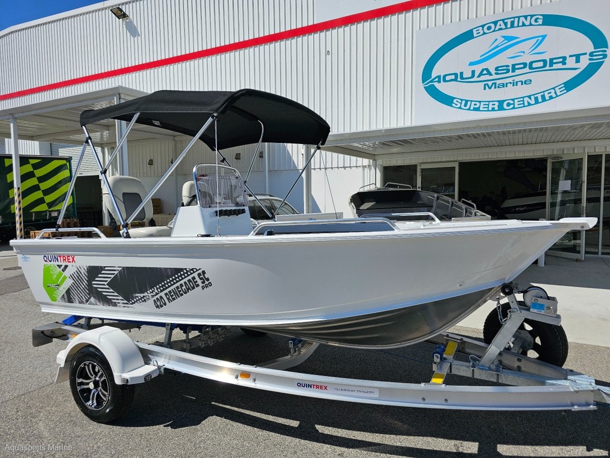2024 QUINTREX 420 RENEGADE SIDE CONSOLE