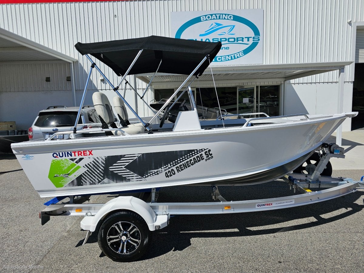 2024 QUINTREX 420 RENEGADE SIDE CONSOLE