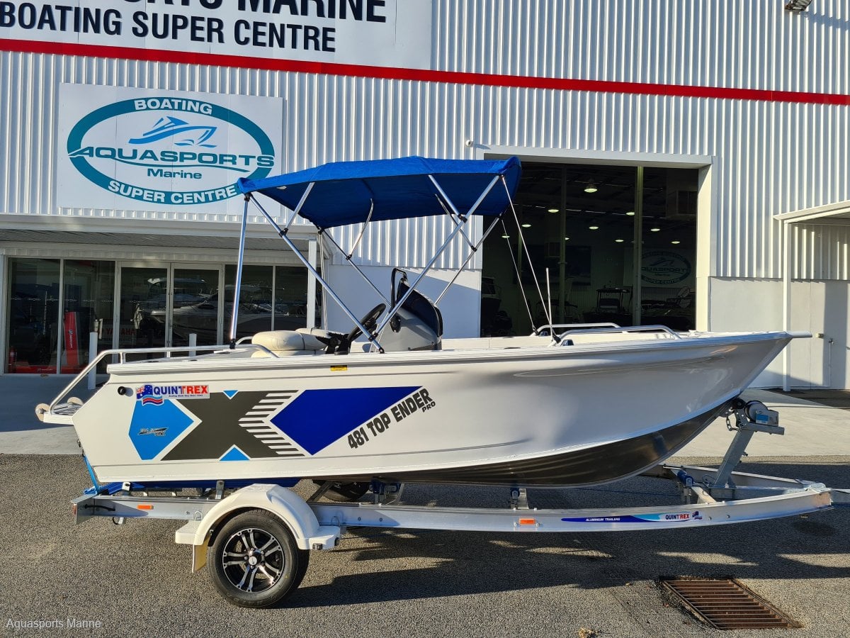 2024 QUINTREX 481 TOP ENDER SIDE CONSOLE