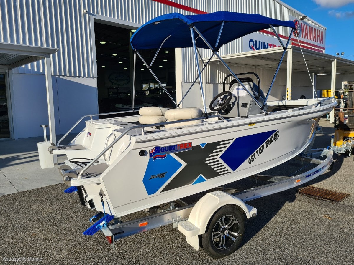 2024 QUINTREX 481 TOP ENDER SIDE CONSOLE
