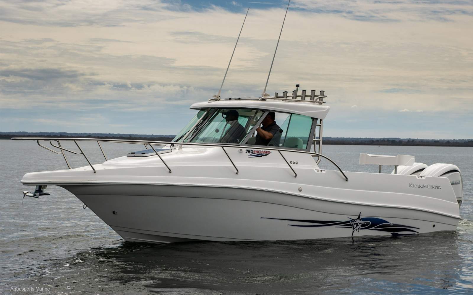 HAINES HUNTER 760 ENCLOSED CABIN