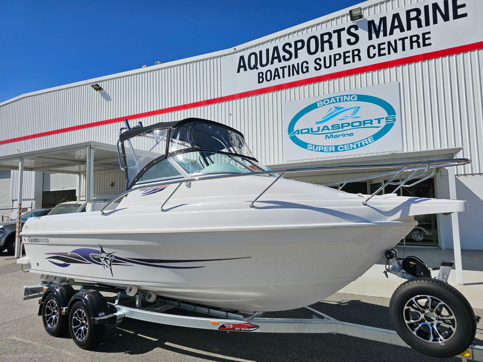 2017 HAINES HUNTER 595 OFFSHORE OFFSHORE FISHER