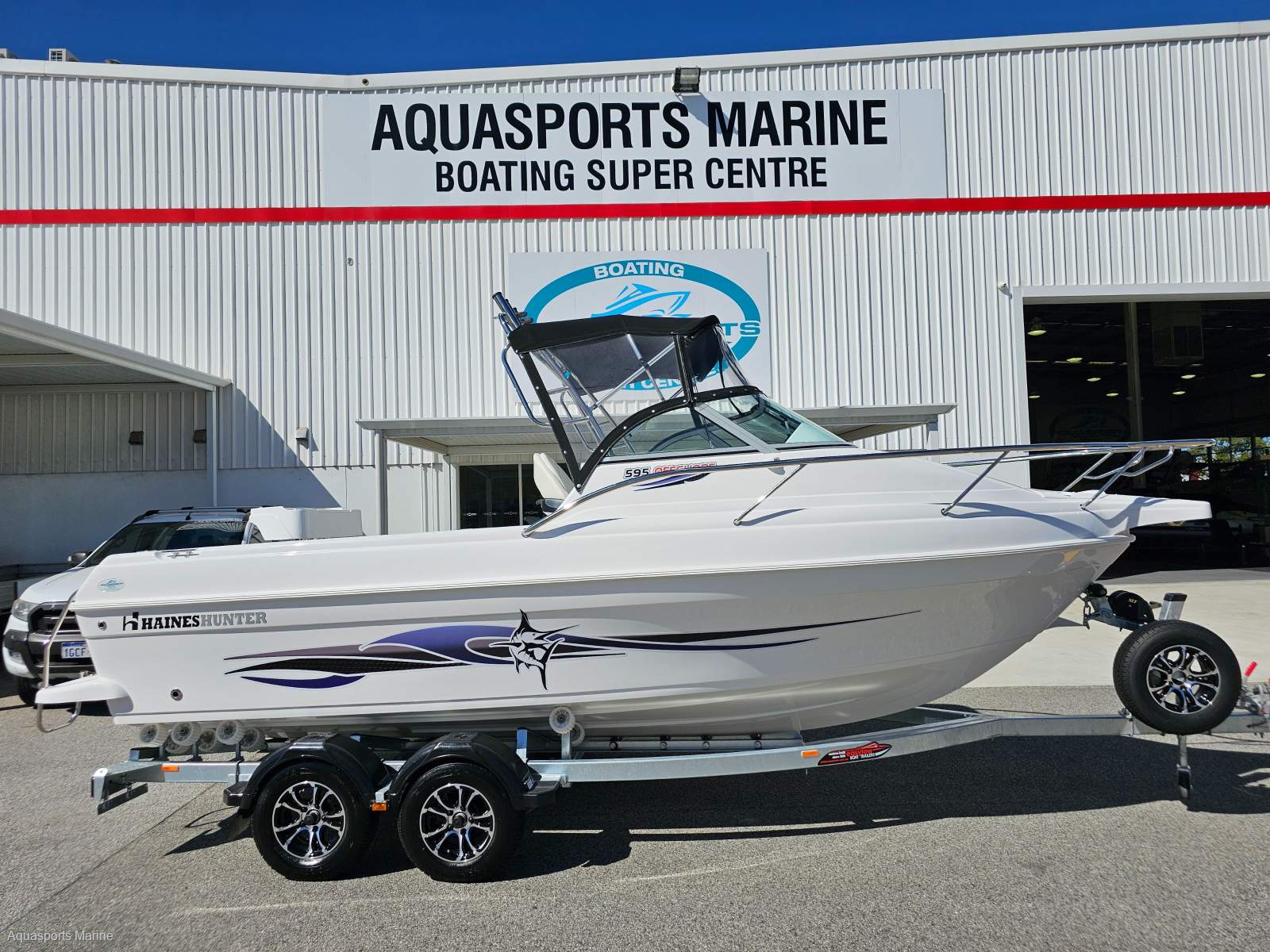 2017 HAINES HUNTER 595 OFFSHORE OFFSHORE FISHER