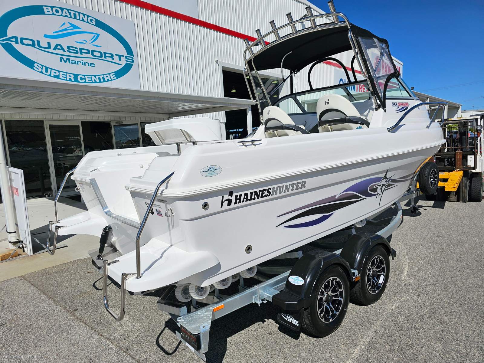 2017 HAINES HUNTER 595 OFFSHORE OFFSHORE FISHER