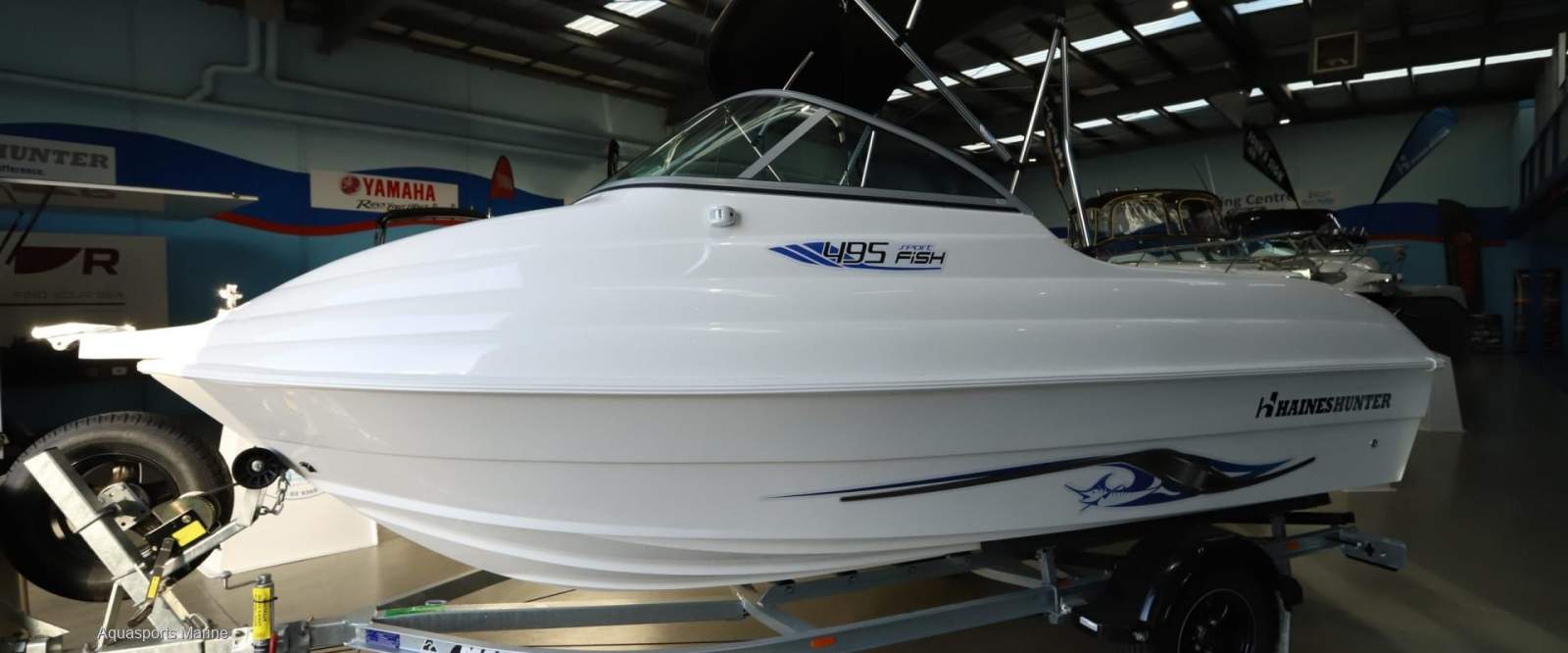 2026 HAINES HUNTER 495 SPORT FISH RUNABOUT