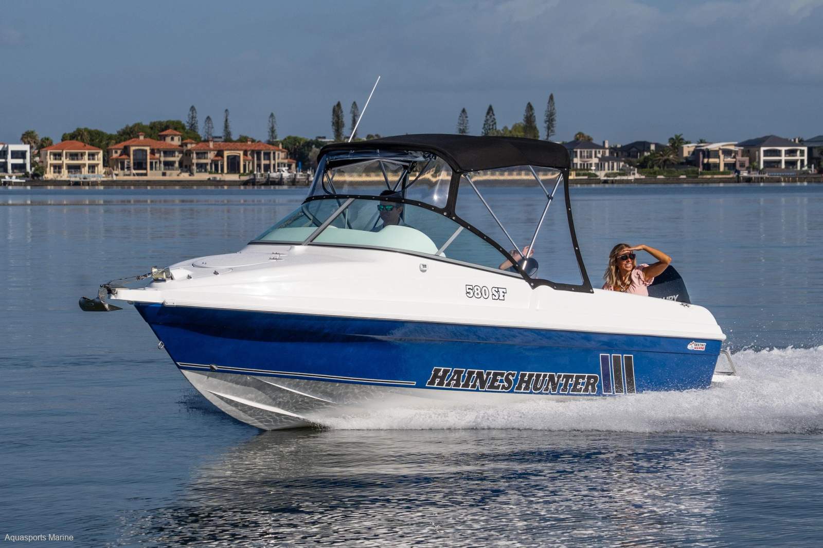 2025 HAINES HUNTER 580 SPORT FISH RUNABOUT