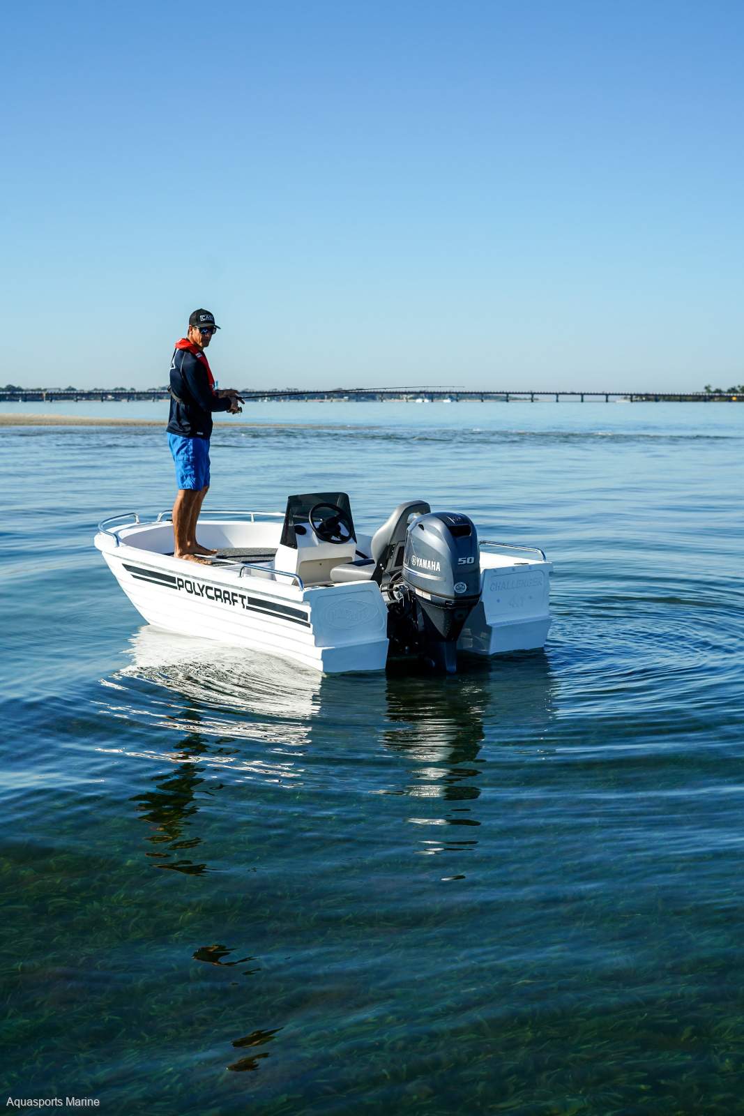 2026 POLYCRAFT CHALLENGER 4.10M SIDE CONSOLE V-PUNT