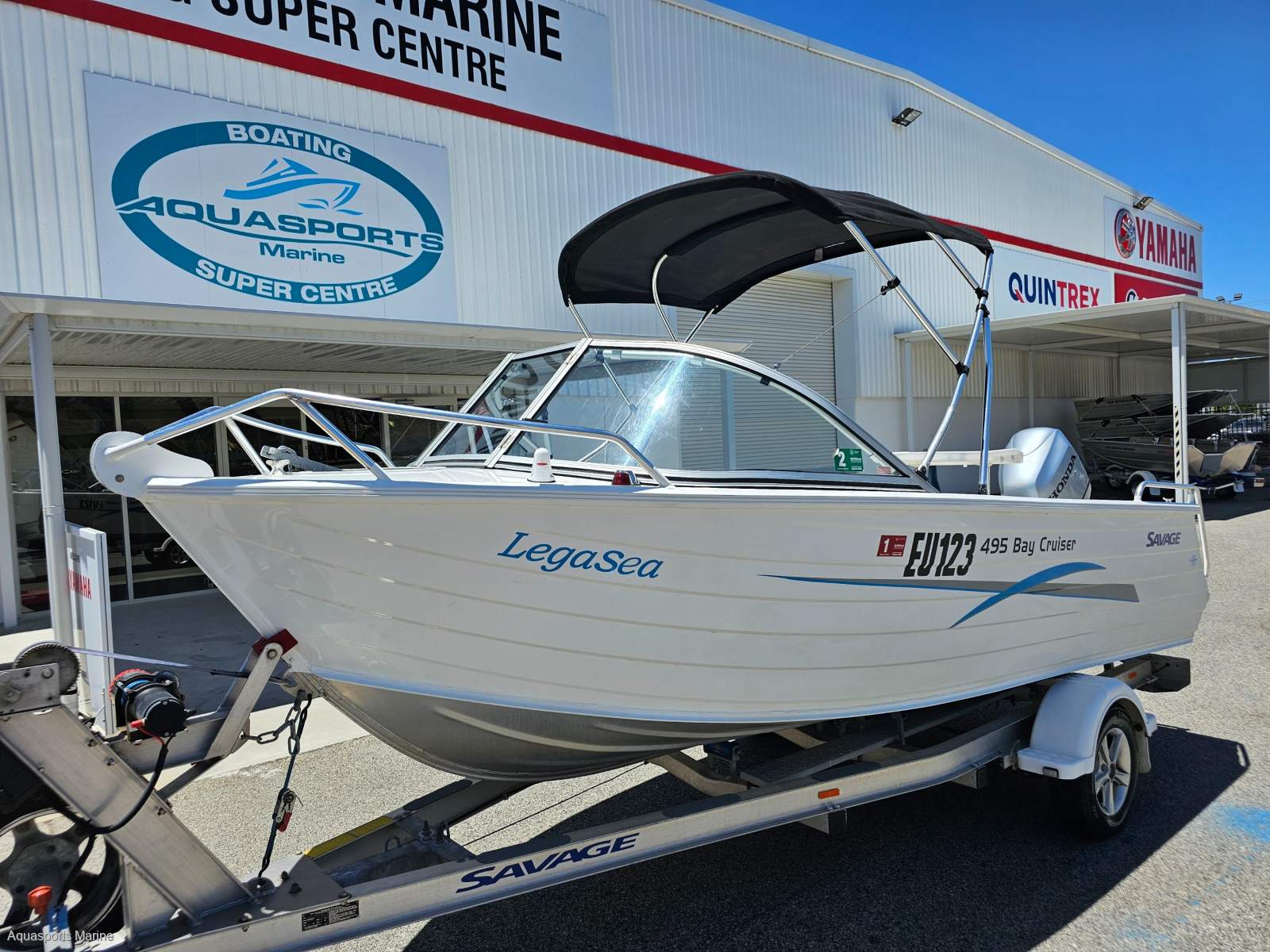 2013 SAVAGE 495 BAYCRUISER RUNABOUT