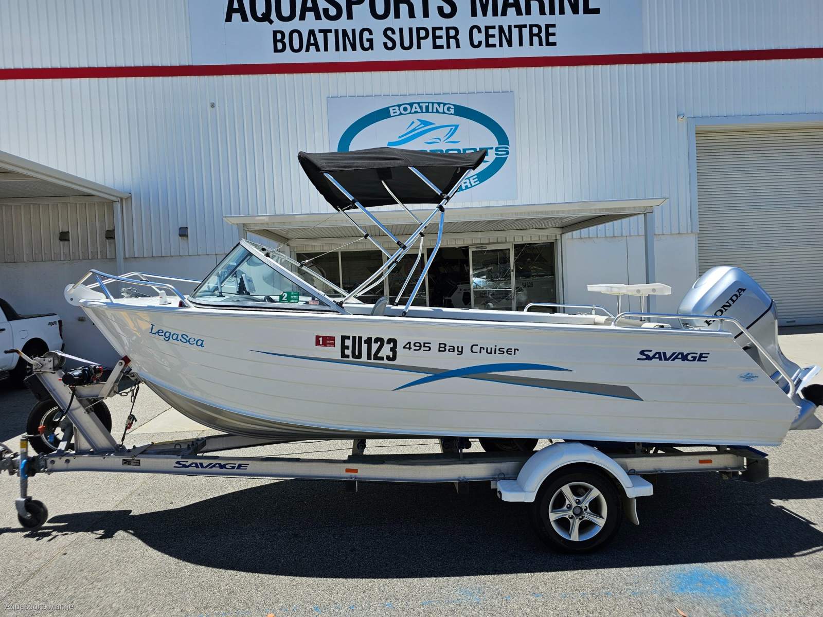 2013 SAVAGE 495 BAYCRUISER RUNABOUT