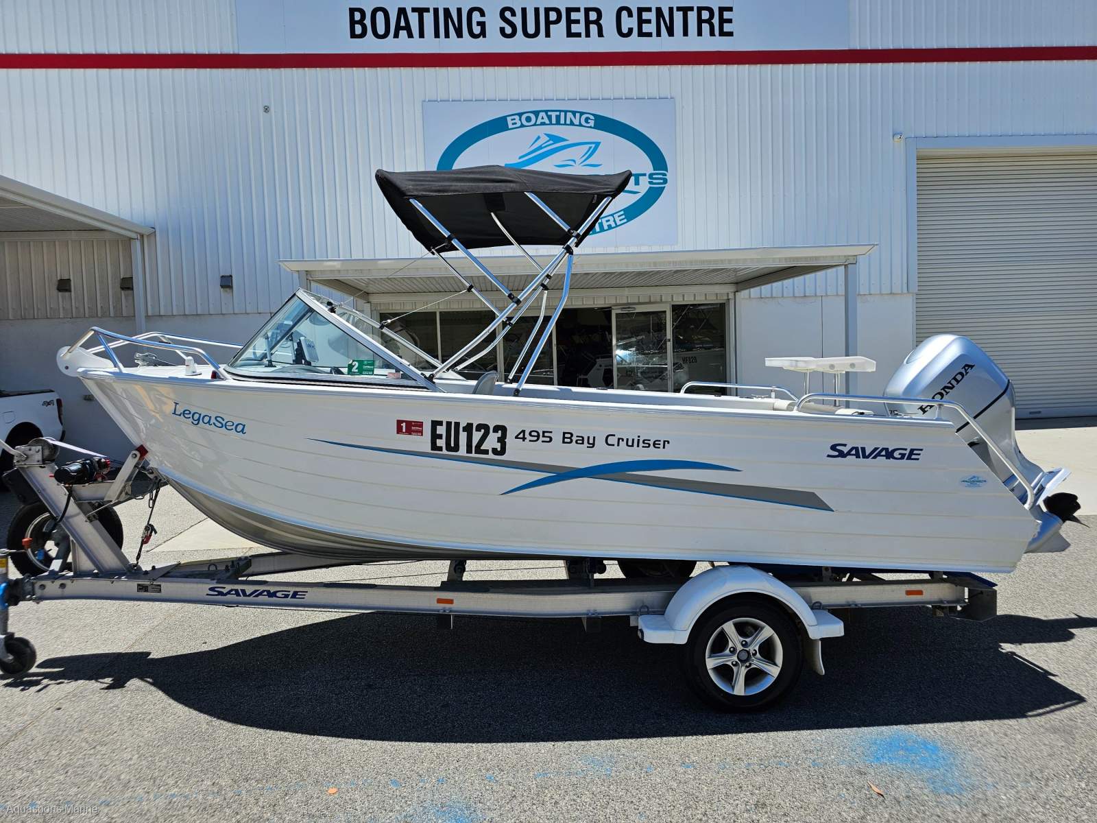 2013 SAVAGE 495 BAYCRUISER RUNABOUT