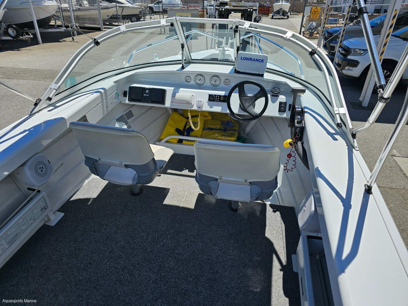2013 SAVAGE 495 BAYCRUISER RUNABOUT