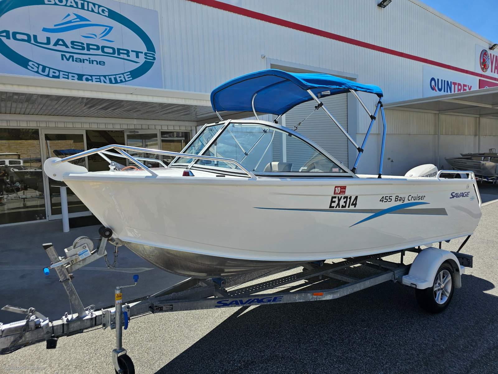 2014 SAVAGE 455 BAYCRUISER RUNABOUT