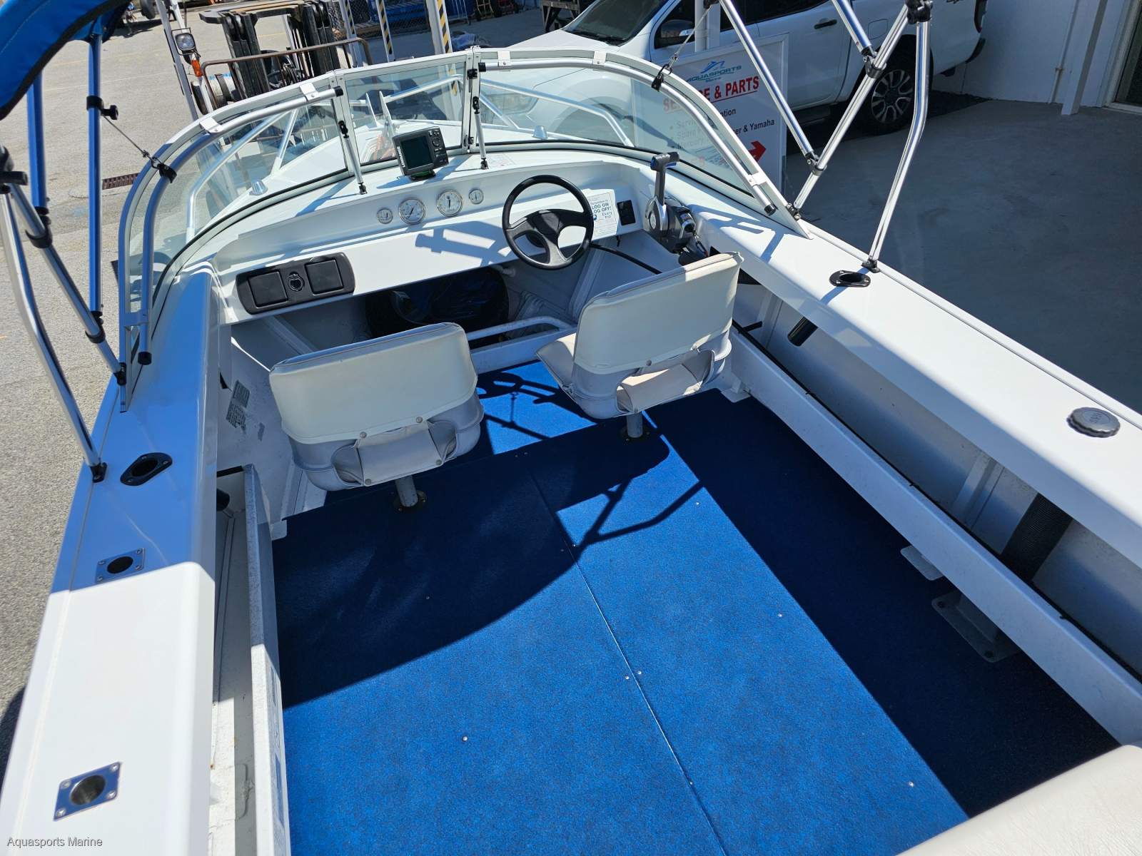 2014 SAVAGE 455 BAYCRUISER RUNABOUT