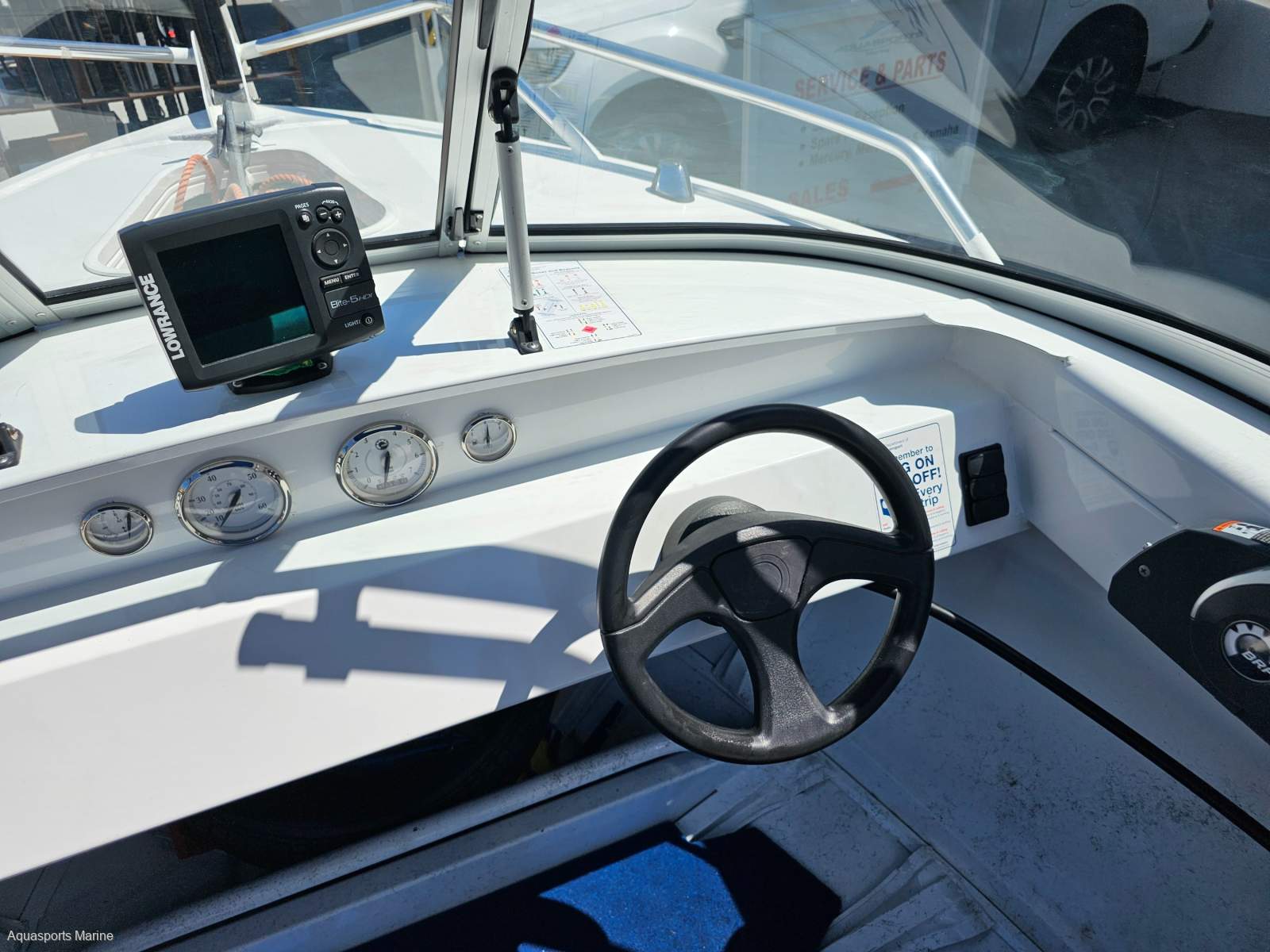 2014 SAVAGE 455 BAYCRUISER RUNABOUT
