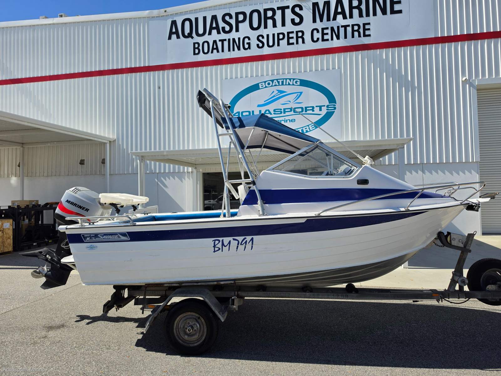 2000 SAVAGE 485 SCORPION DINGHY