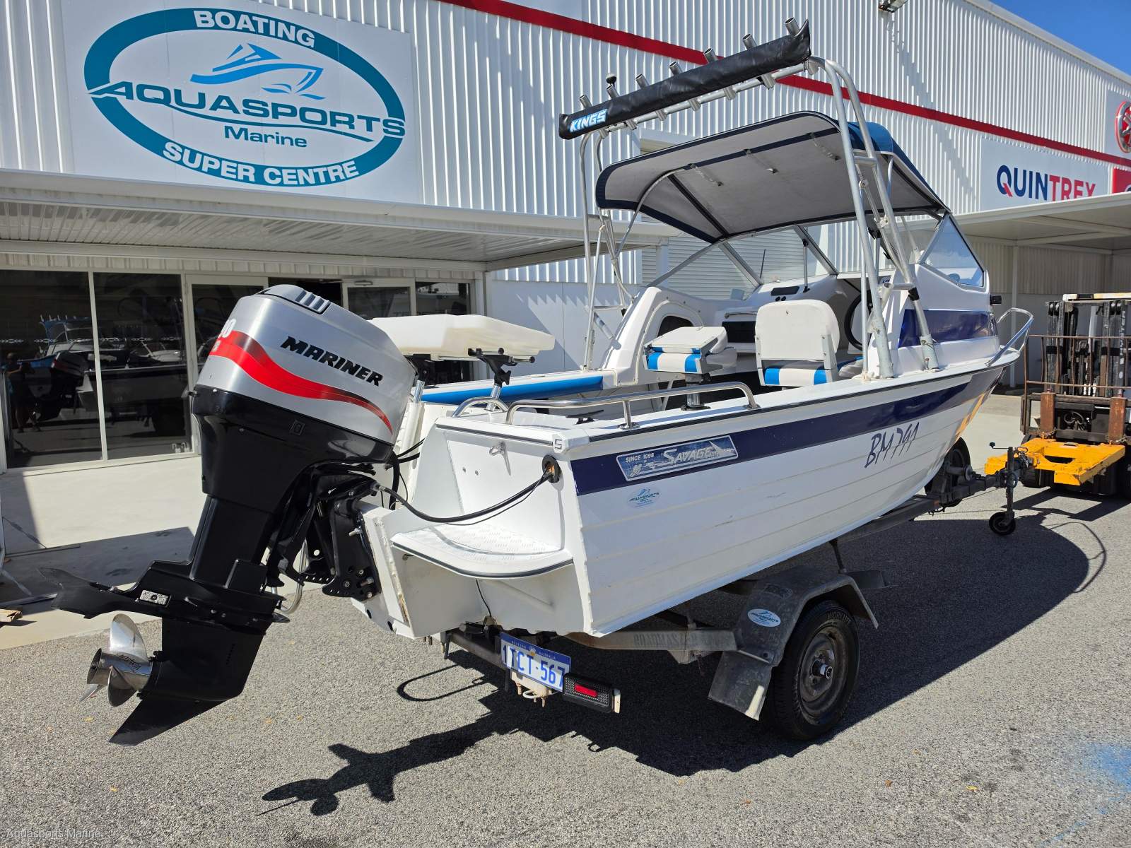 2000 SAVAGE 485 SCORPION DINGHY