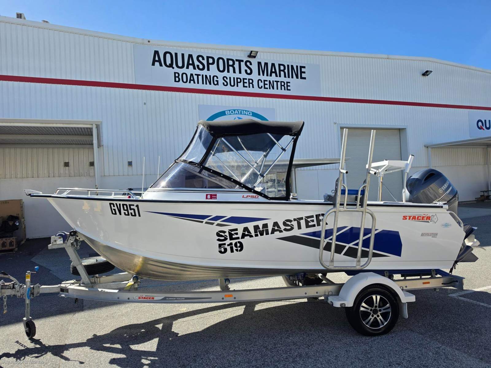 2022 STACER 519 SEA RANGER SIDE CONSOLE