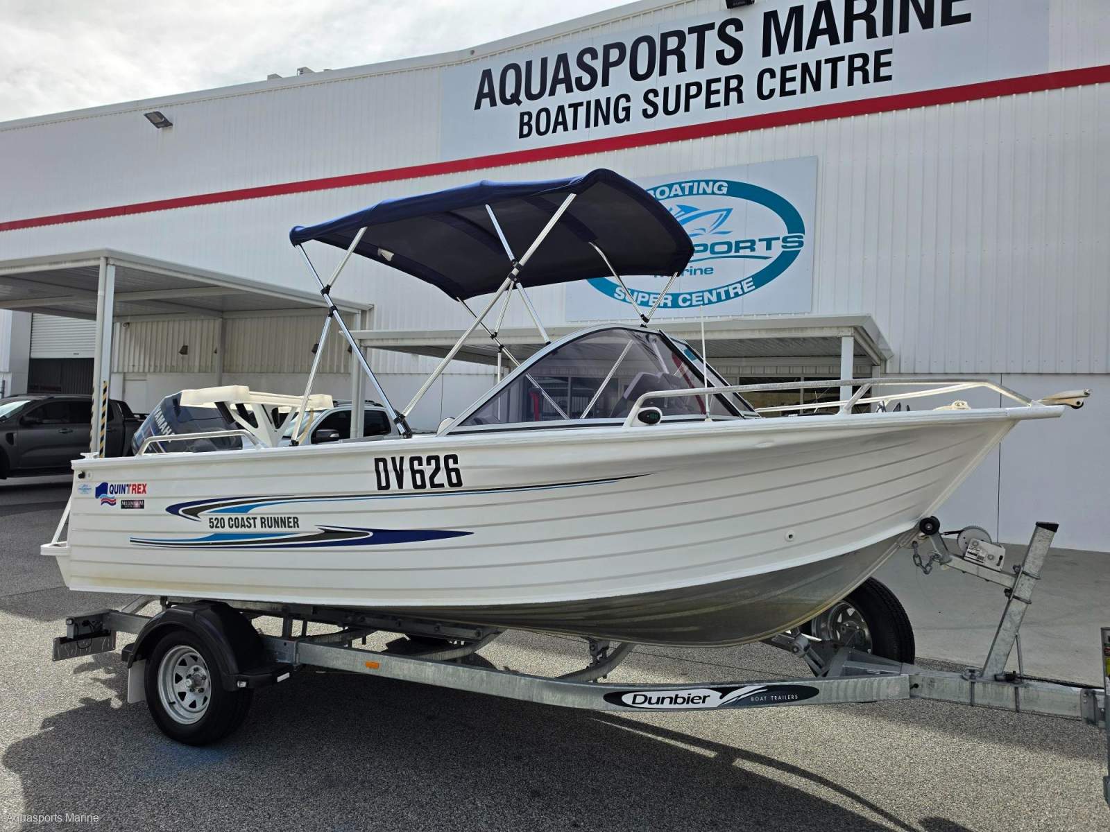 2008 QUINTREX 520 MY08 LEGEND CENTRE CONSOLE