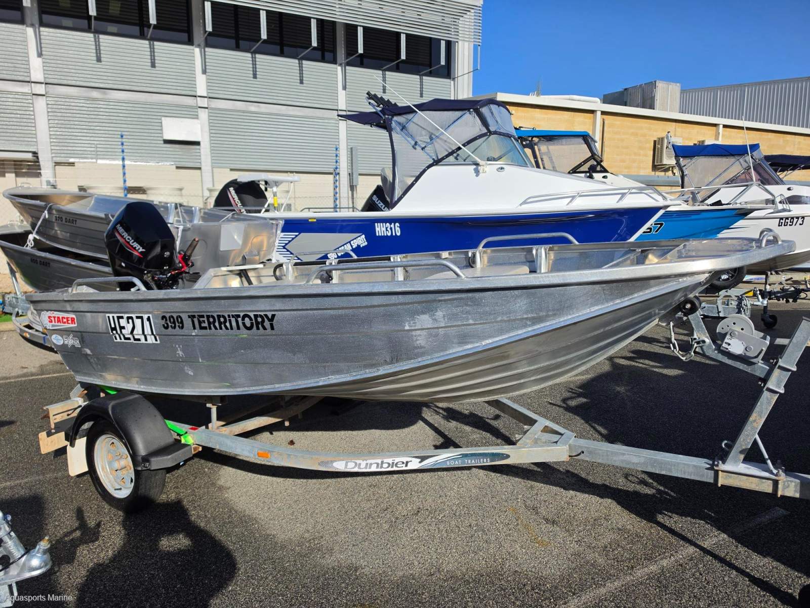 2023 STACER 399 BOLT OPEN BOAT