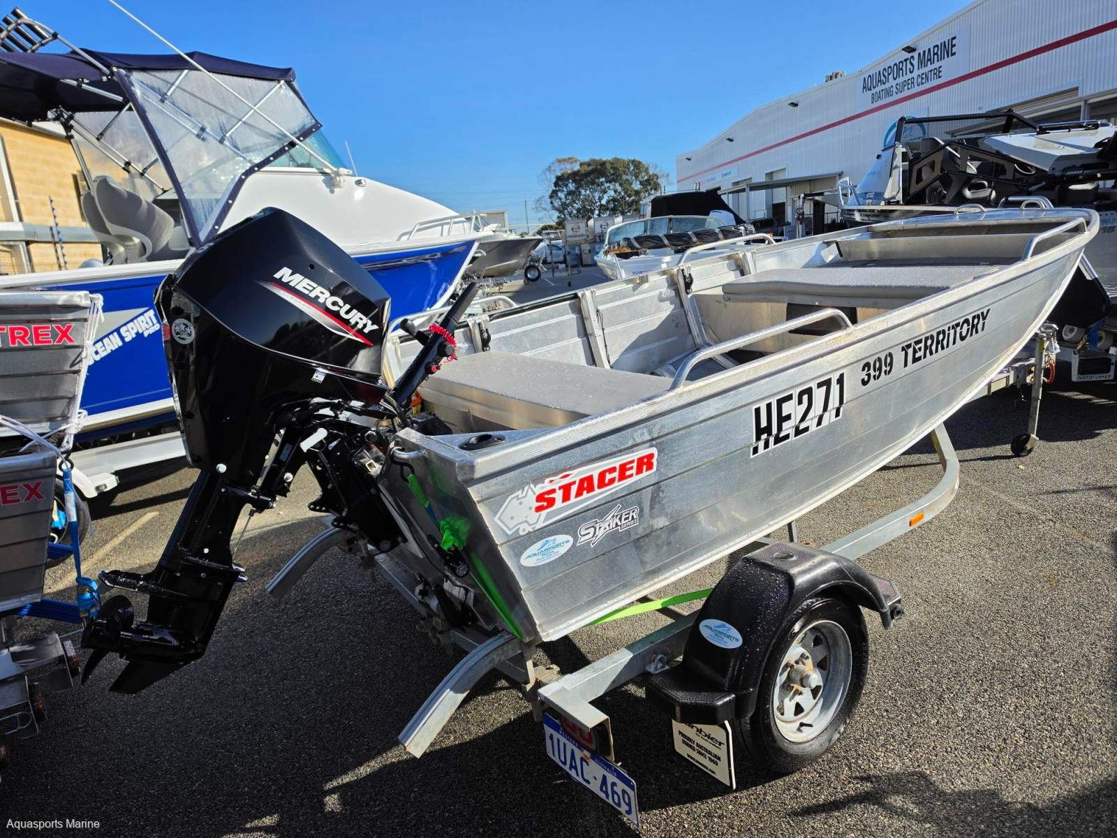 2023 STACER 399 BOLT OPEN BOAT