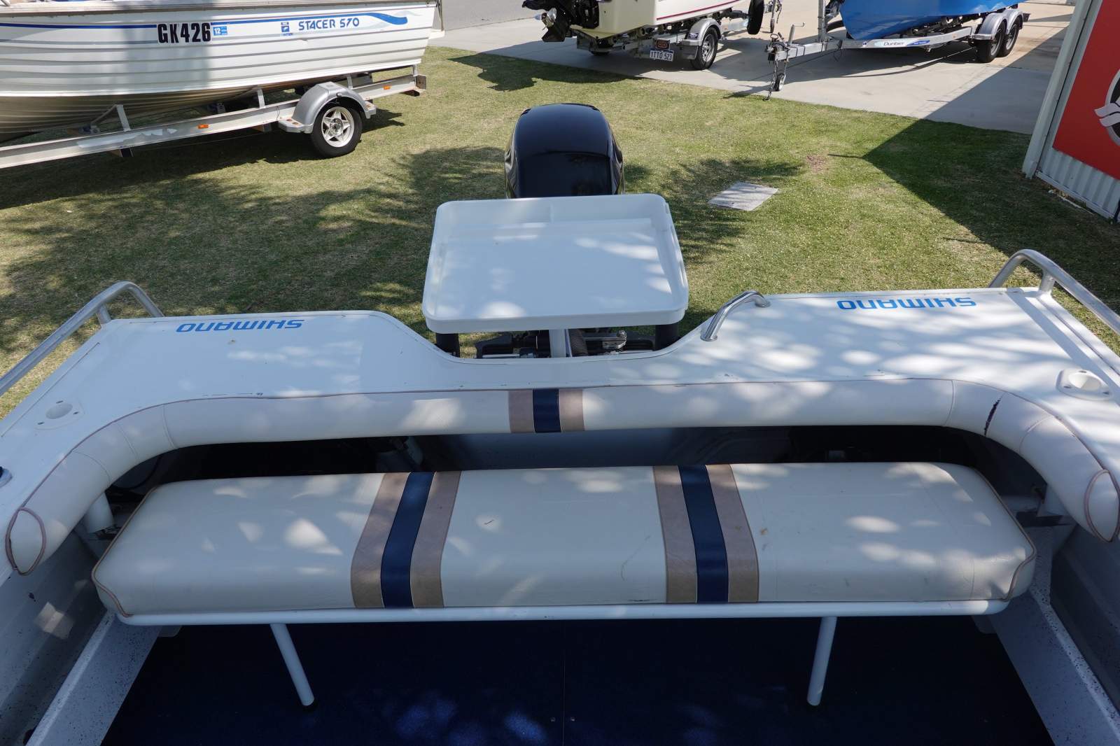 2005 STACER 460 SUN MASTER RUNABOUT