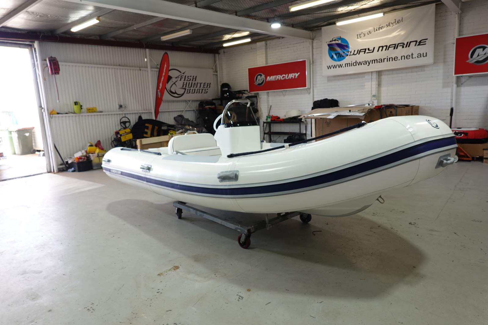2025 MERCURY INFLATABLES 460 OCEAN RUNNER HP RIGID INFLATABLE