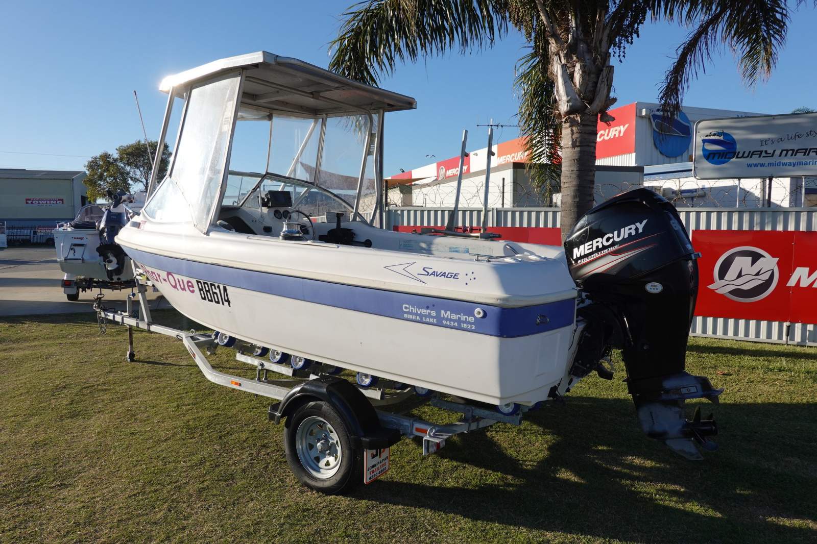 SAVAGE 480 CENTURIAN CUDDY CABIN