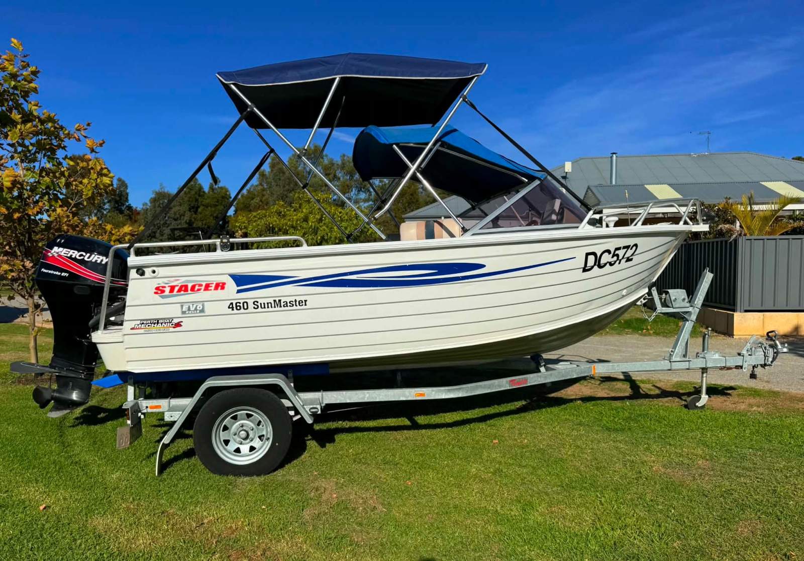 2005 STACER 460 MY05 SEAHAWK RUNABOUT