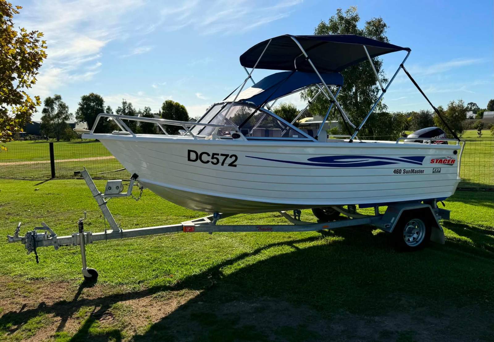 2005 STACER 460 MY05 SEAHAWK RUNABOUT