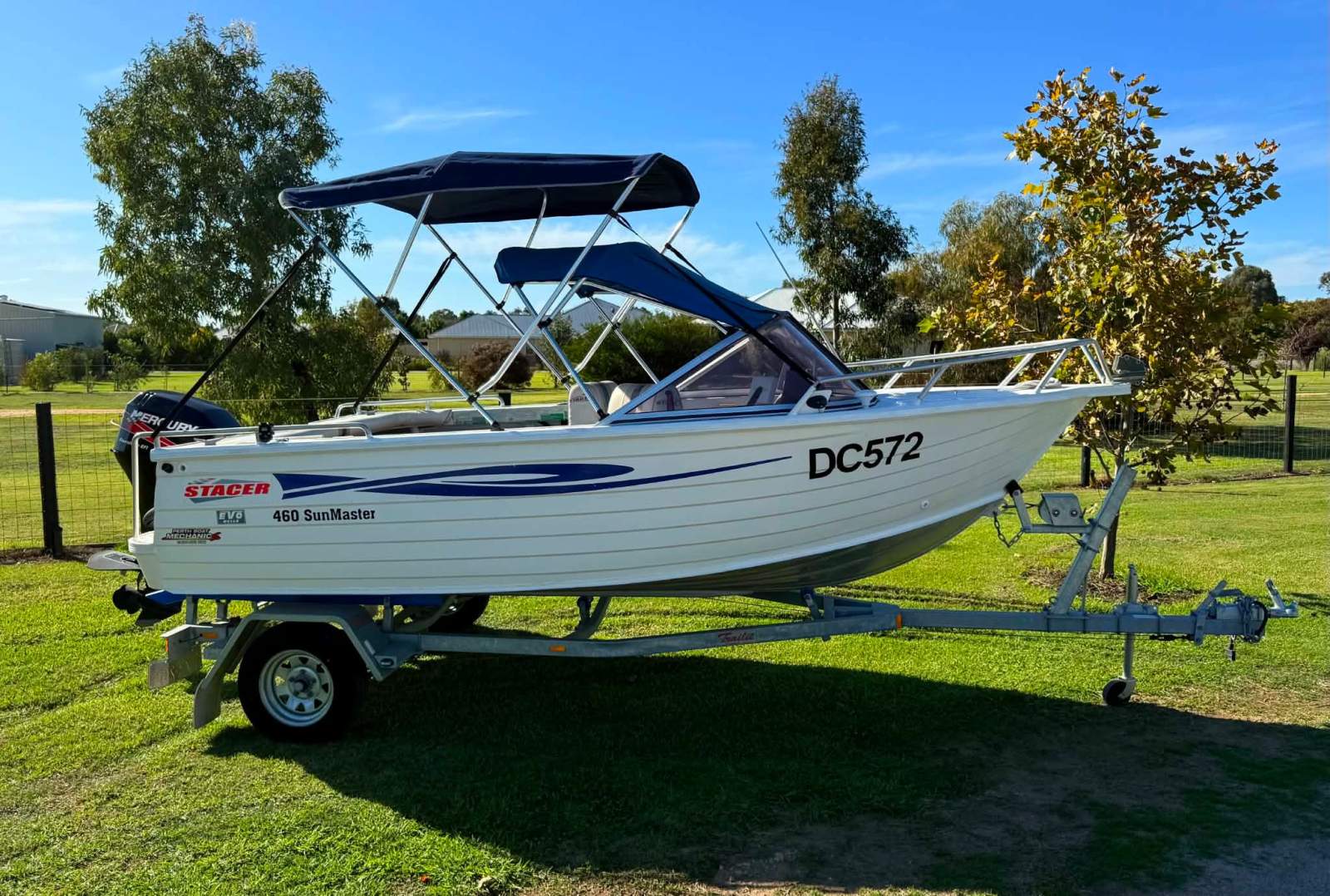 2005 STACER 460 MY05 SEAHAWK RUNABOUT