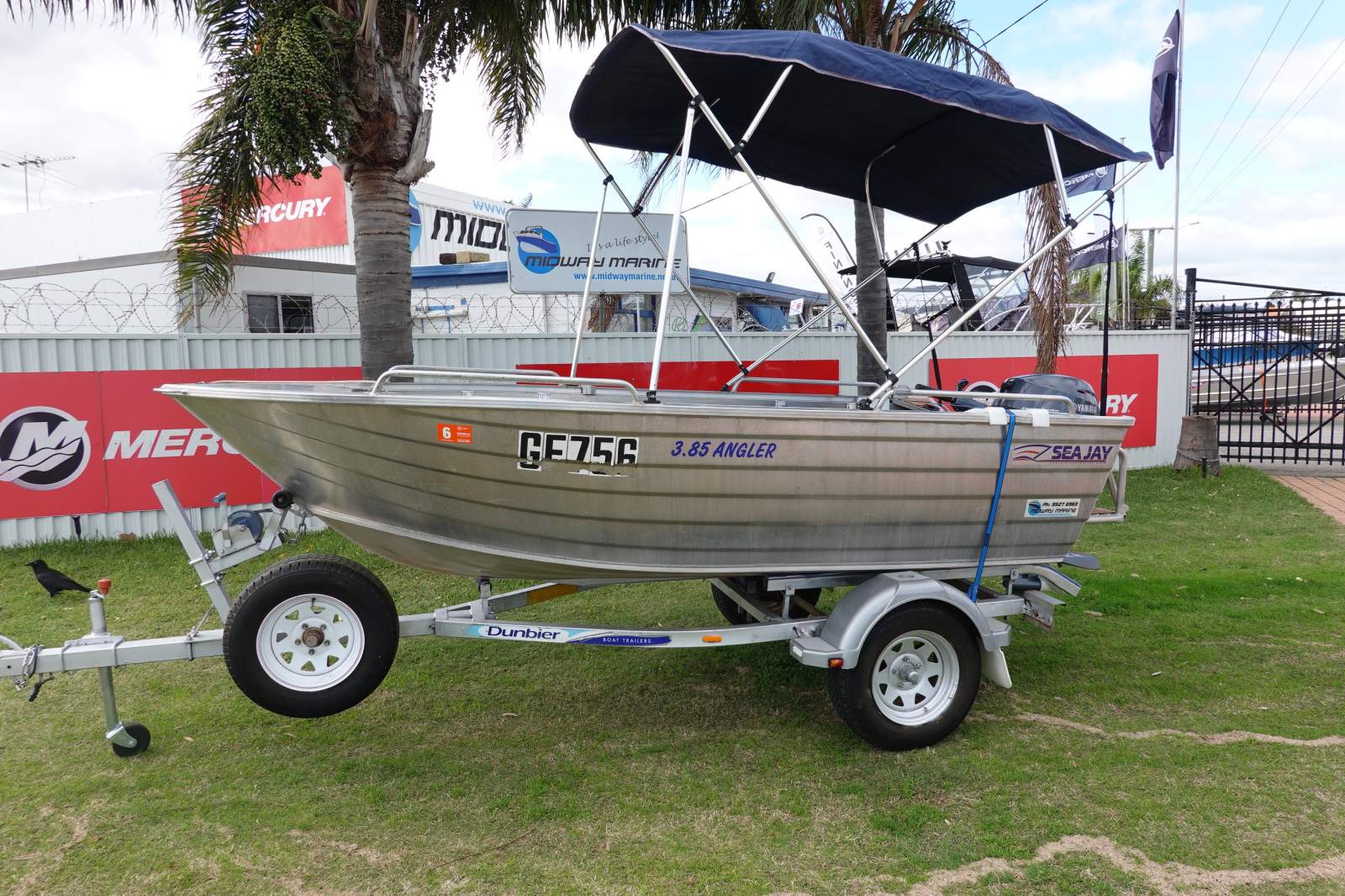 2016 SEA JAY 3 .85 ANGLER OPEN BOAT