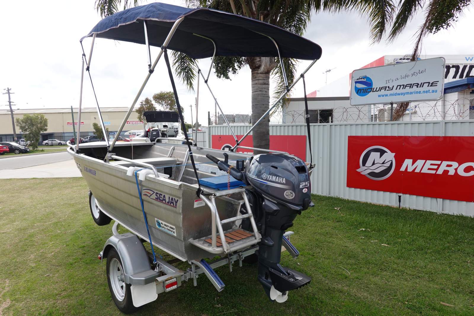 2016 SEA JAY 3 .85 ANGLER OPEN BOAT