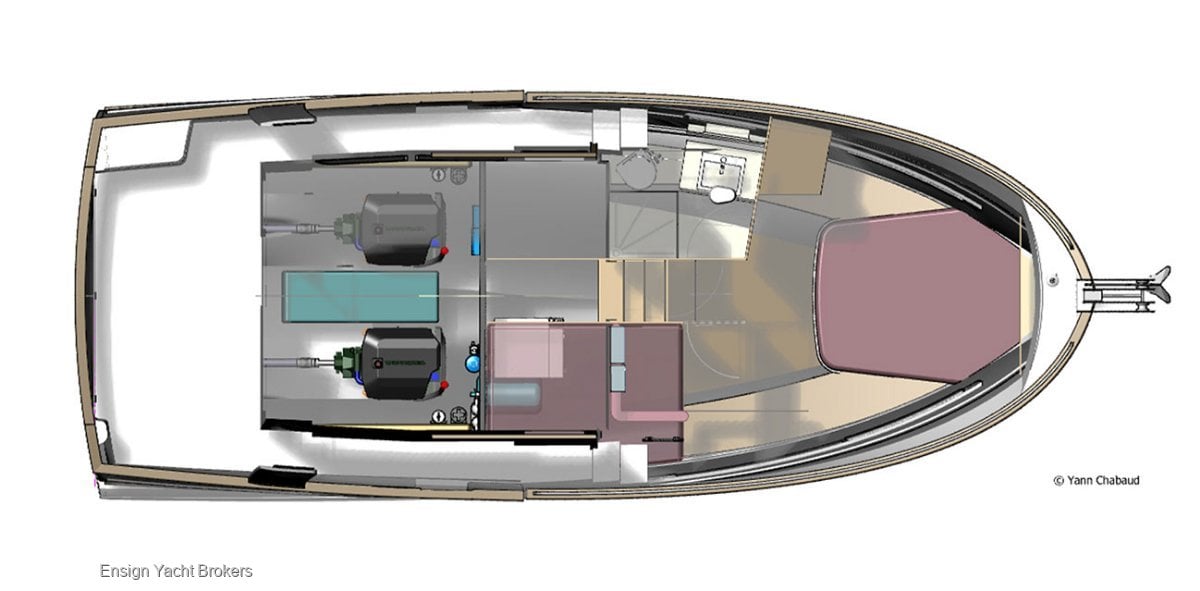 RHEA TRAWLER 34 FLYBRIDGE