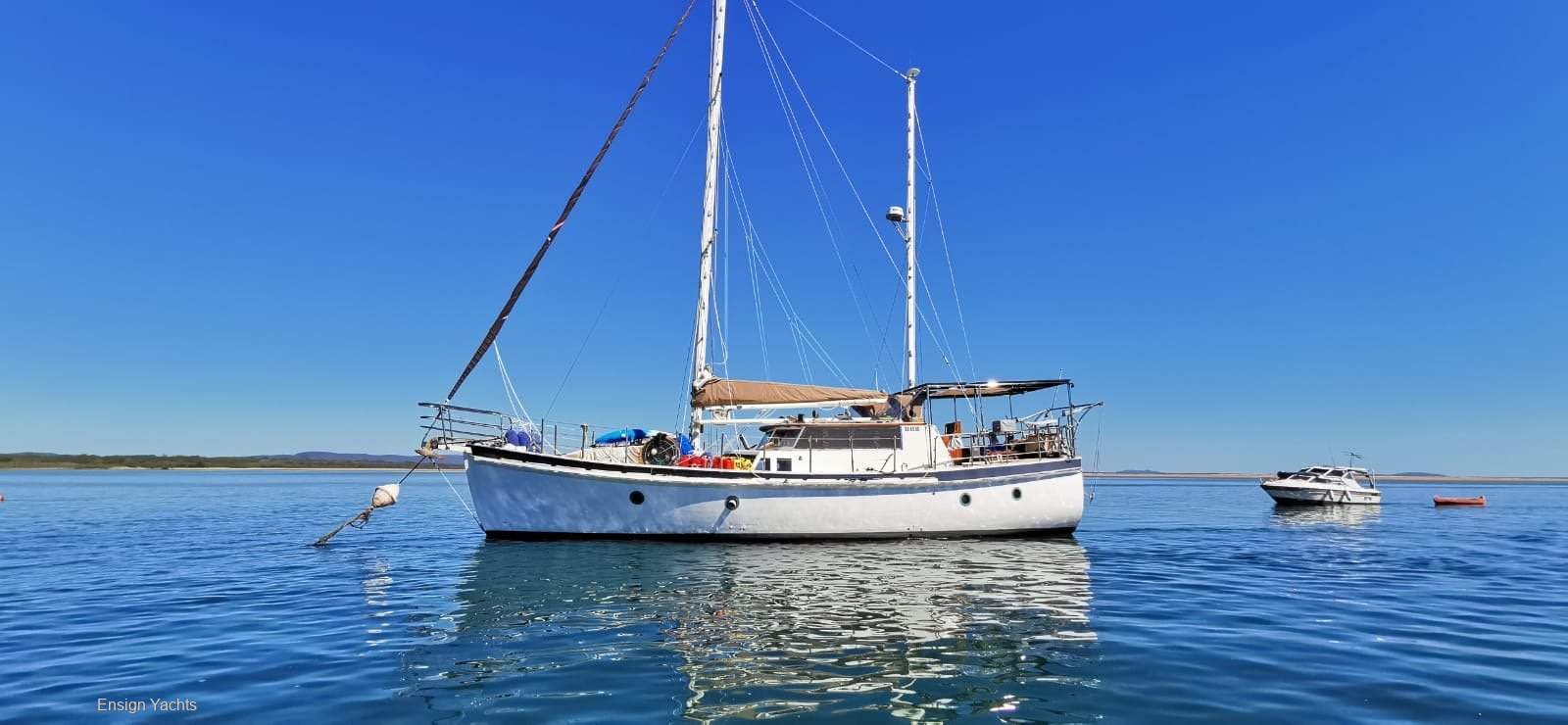 1985 BROADWATER CRAFT PASSAGEMAKER 56 SAILBOAT