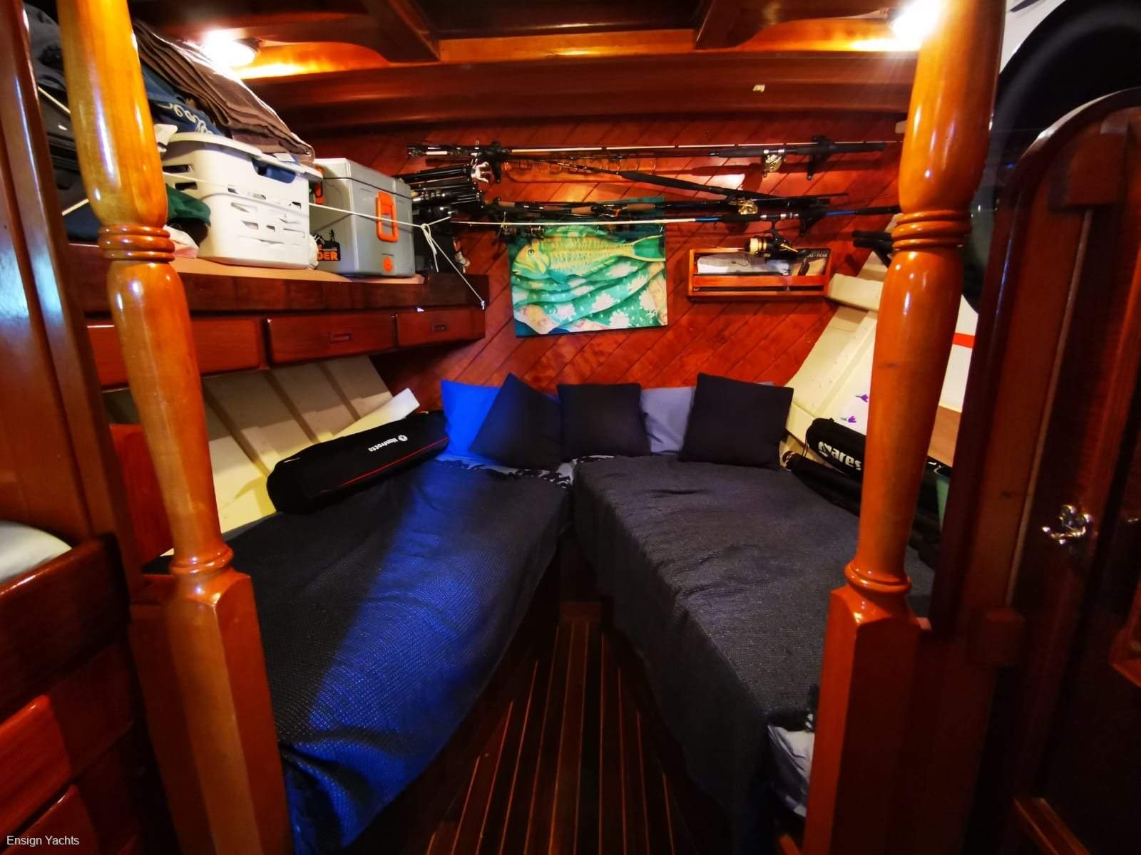 1985 BROADWATER CRAFT PASSAGEMAKER 56 SAILBOAT